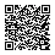 QR-code voor telefoonnummer +16302000687