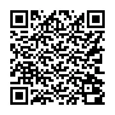 QR-code voor telefoonnummer +16302000718