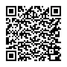 QR-code voor telefoonnummer +16302000866