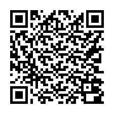 Kode QR untuk nomor Telepon +16302000869