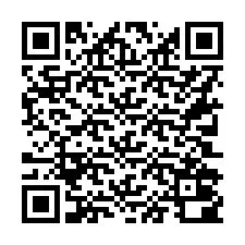 Código QR para número de teléfono +16302000968