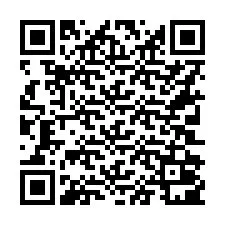 QR код за телефонен номер +16302001074