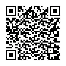 Código QR para número de teléfono +16302001082