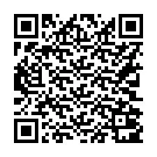 QR Code สำหรับหมายเลขโทรศัพท์ +16302001139