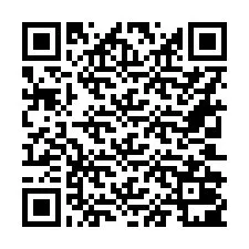 QR-koodi puhelinnumerolle +16302001187