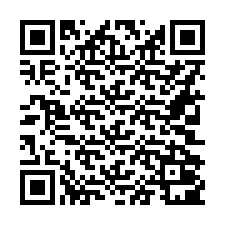 Código QR para número de telefone +16302001237