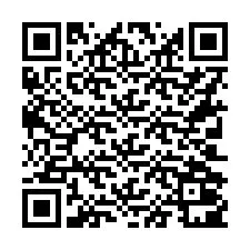 Código QR para número de teléfono +16302001394