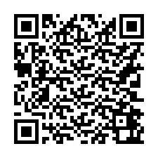 Codice QR per il numero di telefono +16302462165