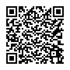 QR-koodi puhelinnumerolle +16302464309