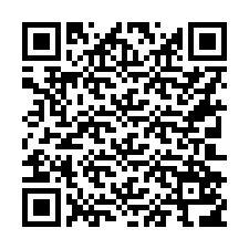 Código QR para número de telefone +16302516654