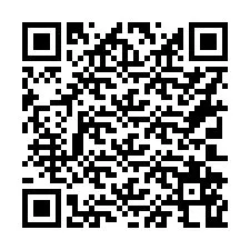 QR-Code für Telefonnummer +16302568511