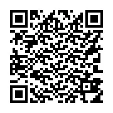 QR-code voor telefoonnummer +16303814110