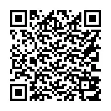 Código QR para número de telefone +16303817619