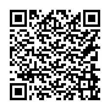 QR-koodi puhelinnumerolle +16304965041