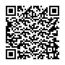 QR-код для номера телефона +16304965088