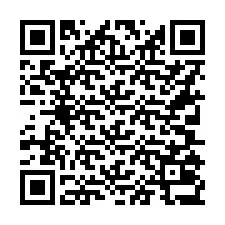 QR-code voor telefoonnummer +16305037134