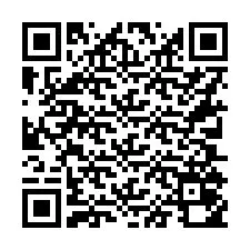 Código QR para número de teléfono +16305050668