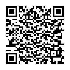 Código QR para número de teléfono +16305939038