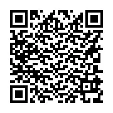 Código QR para número de teléfono +16305939052