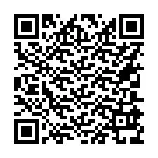 QR-koodi puhelinnumerolle +16305939053