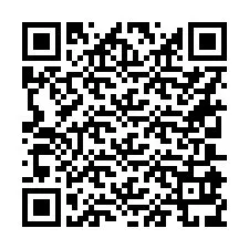 QR-code voor telefoonnummer +16305939056