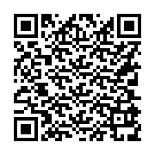 QR-koodi puhelinnumerolle +16305939064