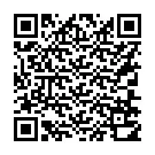 Código QR para número de teléfono +16306710600