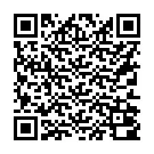 Kode QR untuk nomor Telepon +16312000000