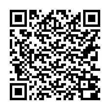 Código QR para número de telefone +16312000025