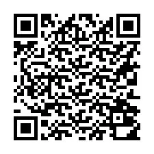 Código QR para número de telefone +16312010742