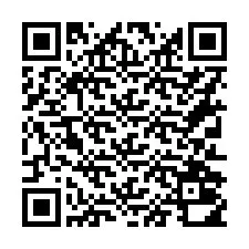 Código QR para número de teléfono +16312010771