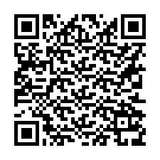 Código QR para número de teléfono +16312139682