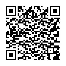 QR-code voor telefoonnummer +16313186338