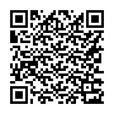 Código QR para número de teléfono +16313323276