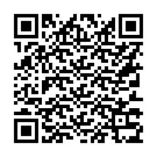 QR Code pour le numéro de téléphone +16313335104