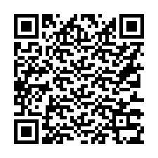 Codice QR per il numero di telefono +16313335109