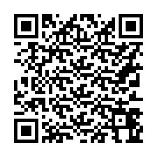 QR-код для номера телефона +16313464415