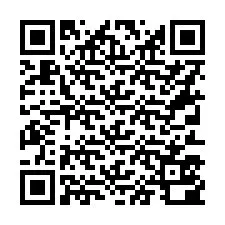 Código QR para número de teléfono +16313500140