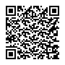 Codice QR per il numero di telefono +16313505092