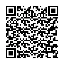 Código QR para número de teléfono +16313778058