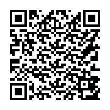 QR-Code für Telefonnummer +16313853211