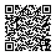 QR код за телефонен номер +16313866934