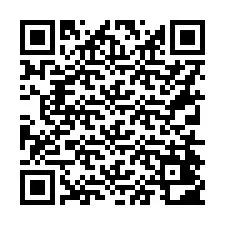 Kod QR dla numeru telefonu +16314402490