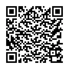 Código QR para número de teléfono +16315170901