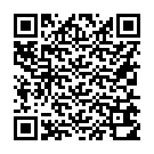 QR-koodi puhelinnumerolle +16315610023