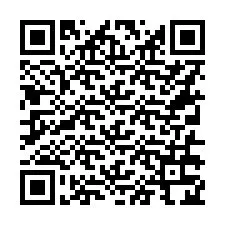 QR-code voor telefoonnummer +16316324854