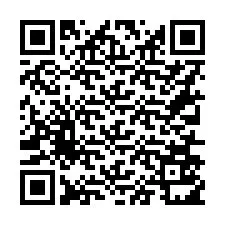 QR-koodi puhelinnumerolle +16316511399