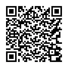 QR kód a telefonszámhoz +16362000001