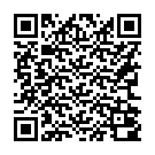 QR-code voor telefoonnummer +16362000009