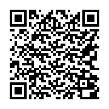 QR-код для номера телефона +16362000033